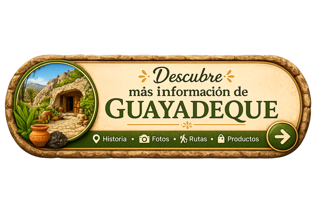 Descubre Las cuevas de Guayadeque